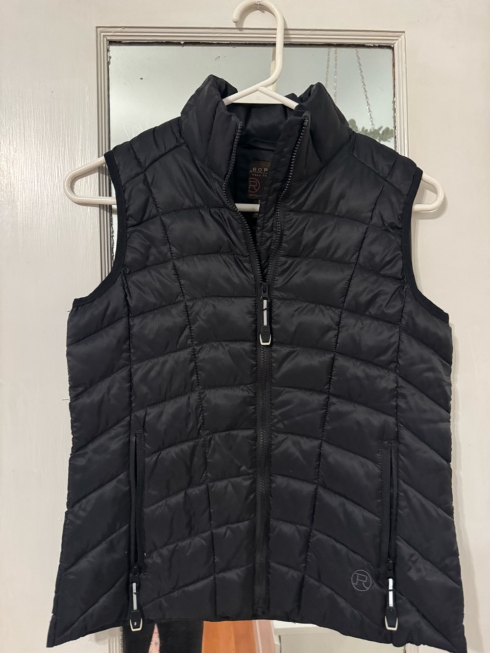 Roper Kids "Wear the West" Black Puffer Vest Size L (10-12)